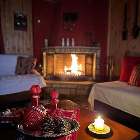 Traditional Wooden Apartment Koutsodímos Exteriér fotografie