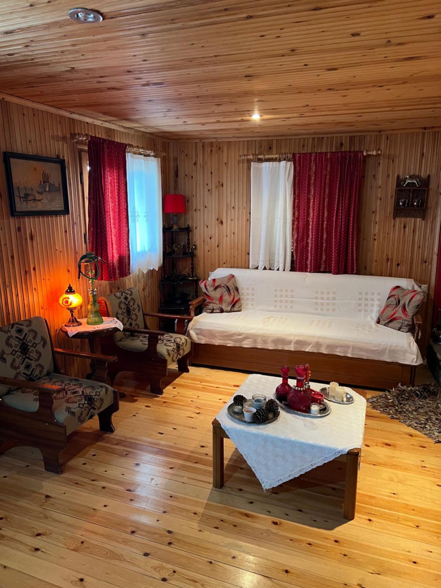 Traditional Wooden Apartment Koutsodímos Exteriér fotografie