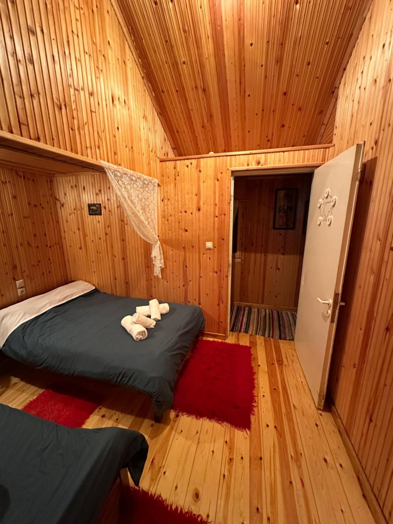 Traditional Wooden Apartment Koutsodímos Exteriér fotografie